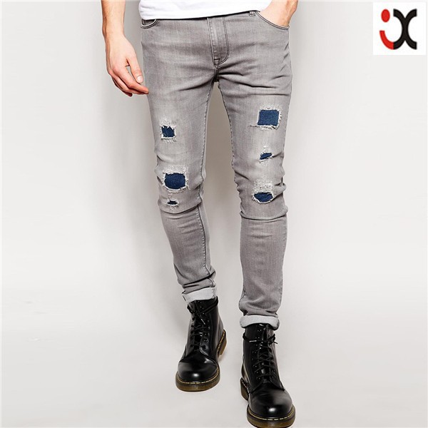 damage jeans pattern
